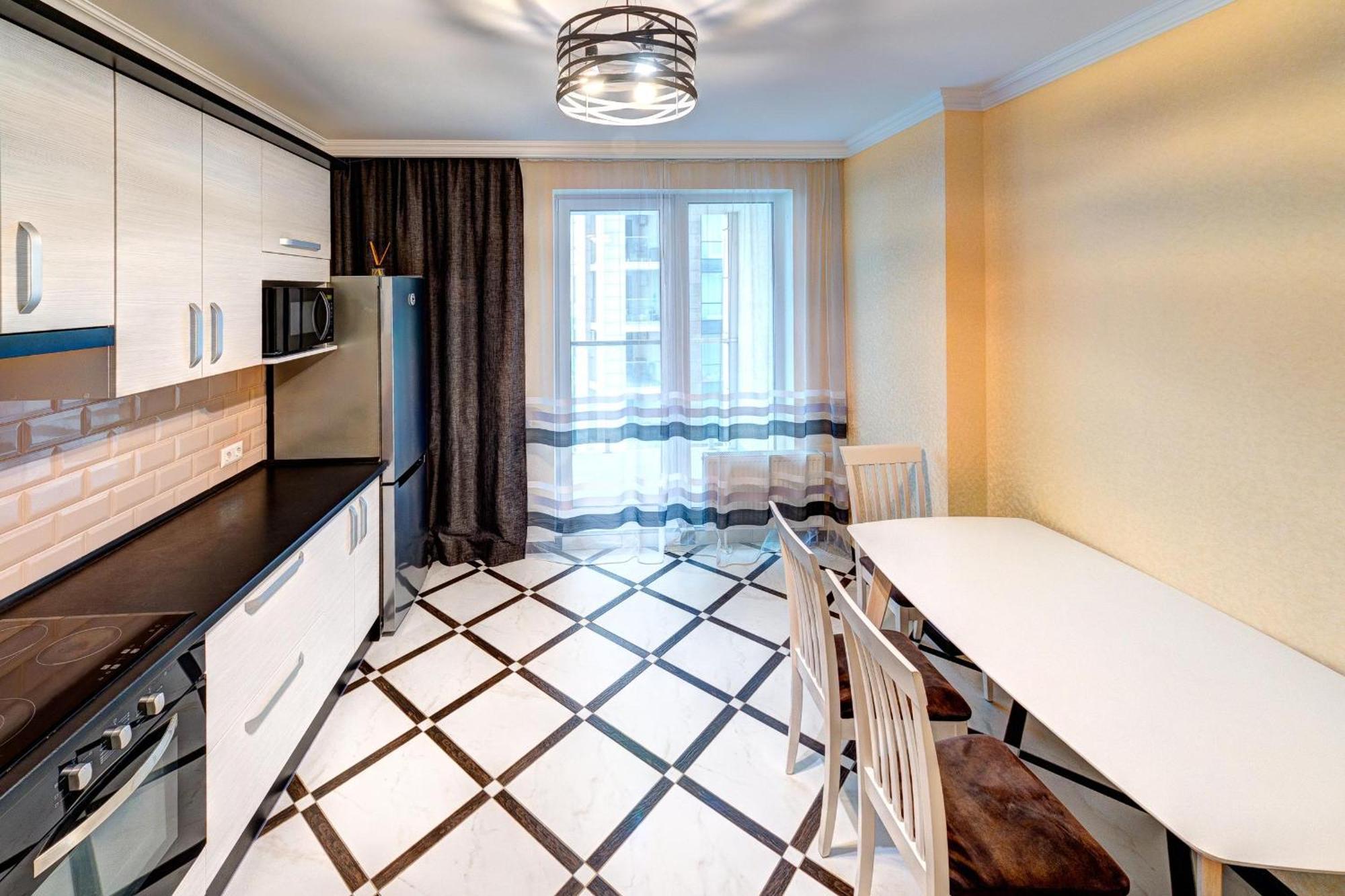 Apartment Voskresenska 18 , Парковые Озера Kiev Ruang foto