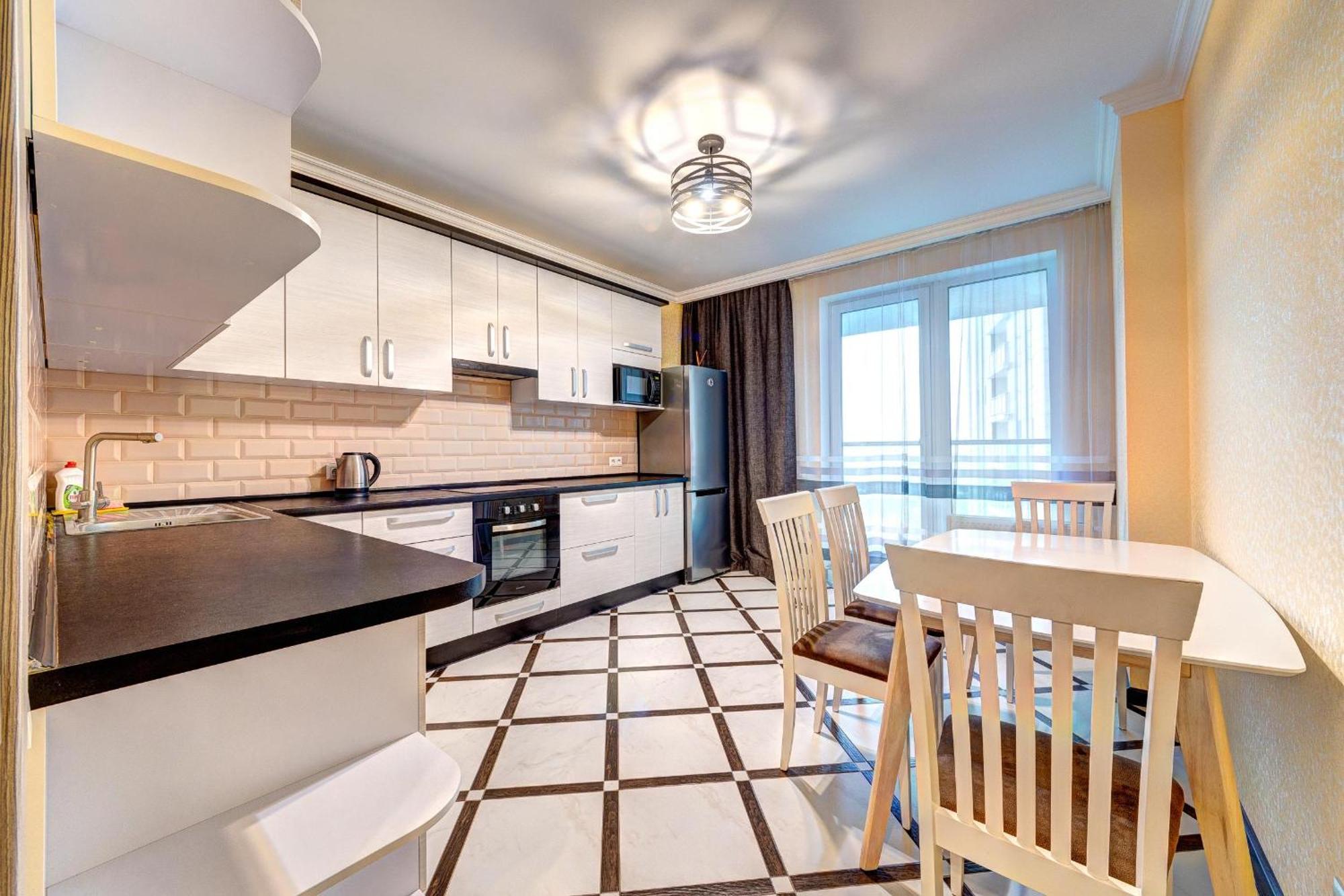 Apartment Voskresenska 18 , Парковые Озера Kiev Ruang foto