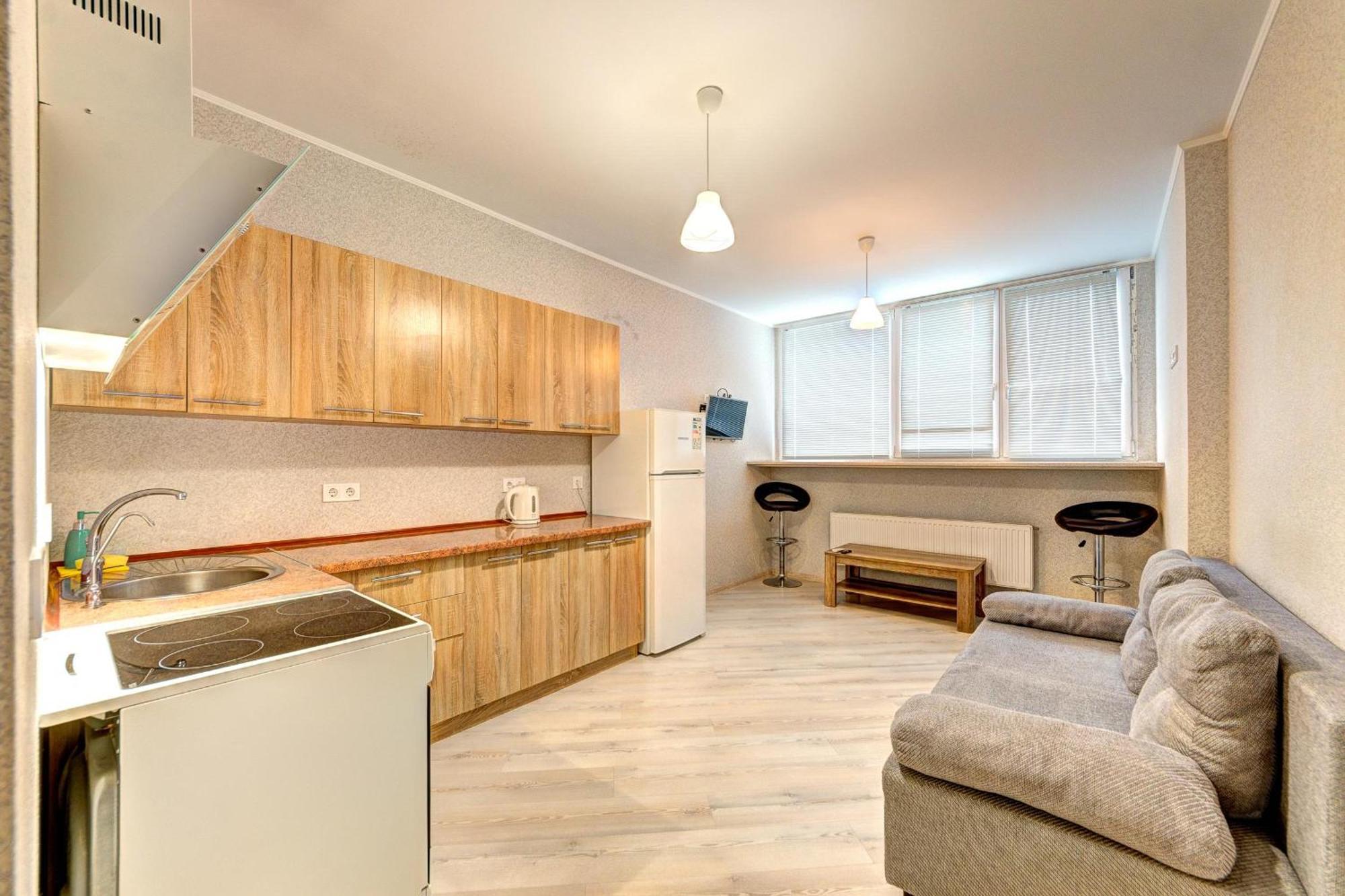 Apartment Voskresenska 18 , Парковые Озера Kiev Ruang foto